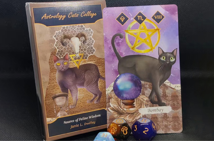 Astrology Cats Collage